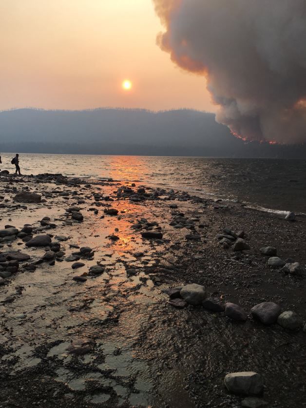 Howe Ridge fire